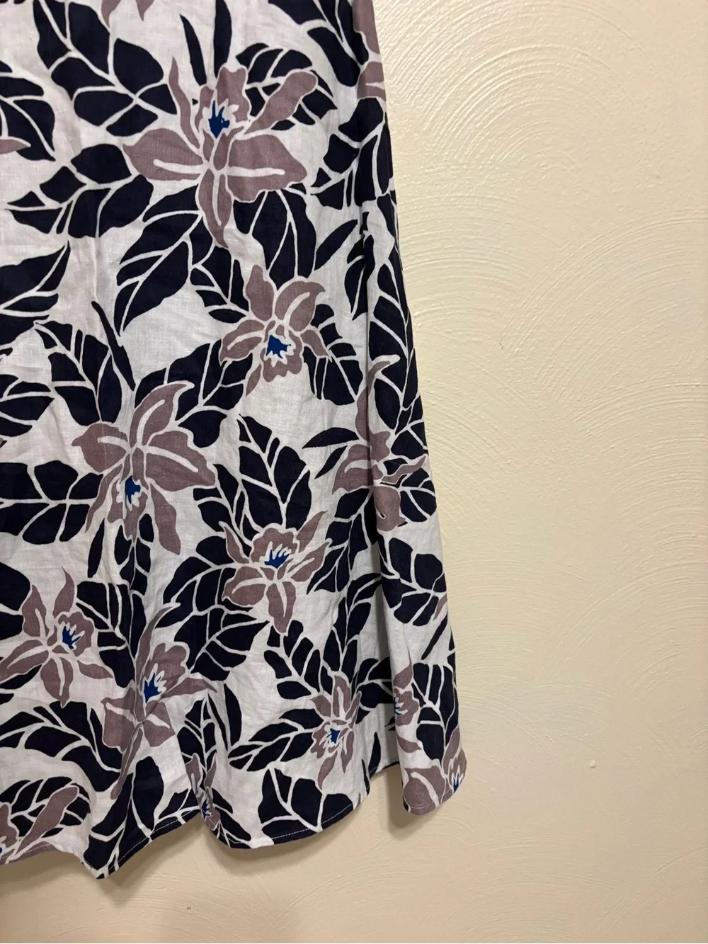 Tommy Bahama 100% Linen Strapless Floral Dress Large NWT - Picture 7 of 9